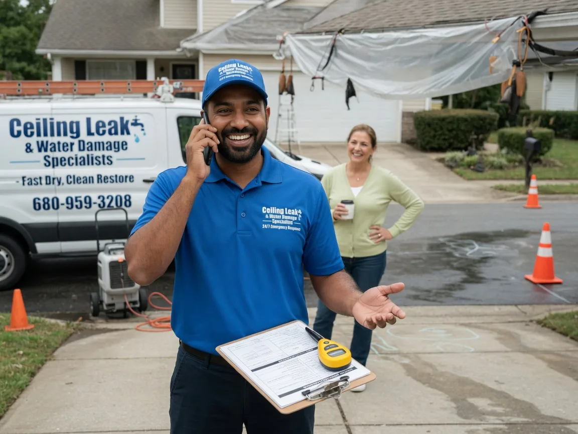 Ceiling Leak Cleanup Tyndall, SD FAQs